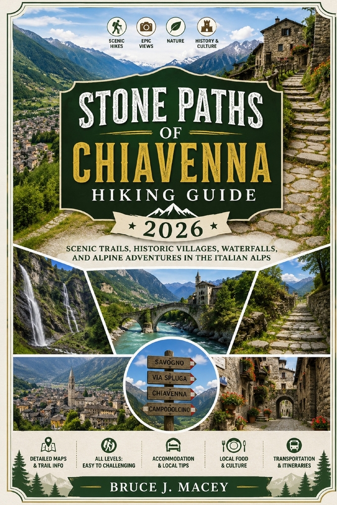 Stone Paths of Chiavenna Hiking Guide 2026 cover