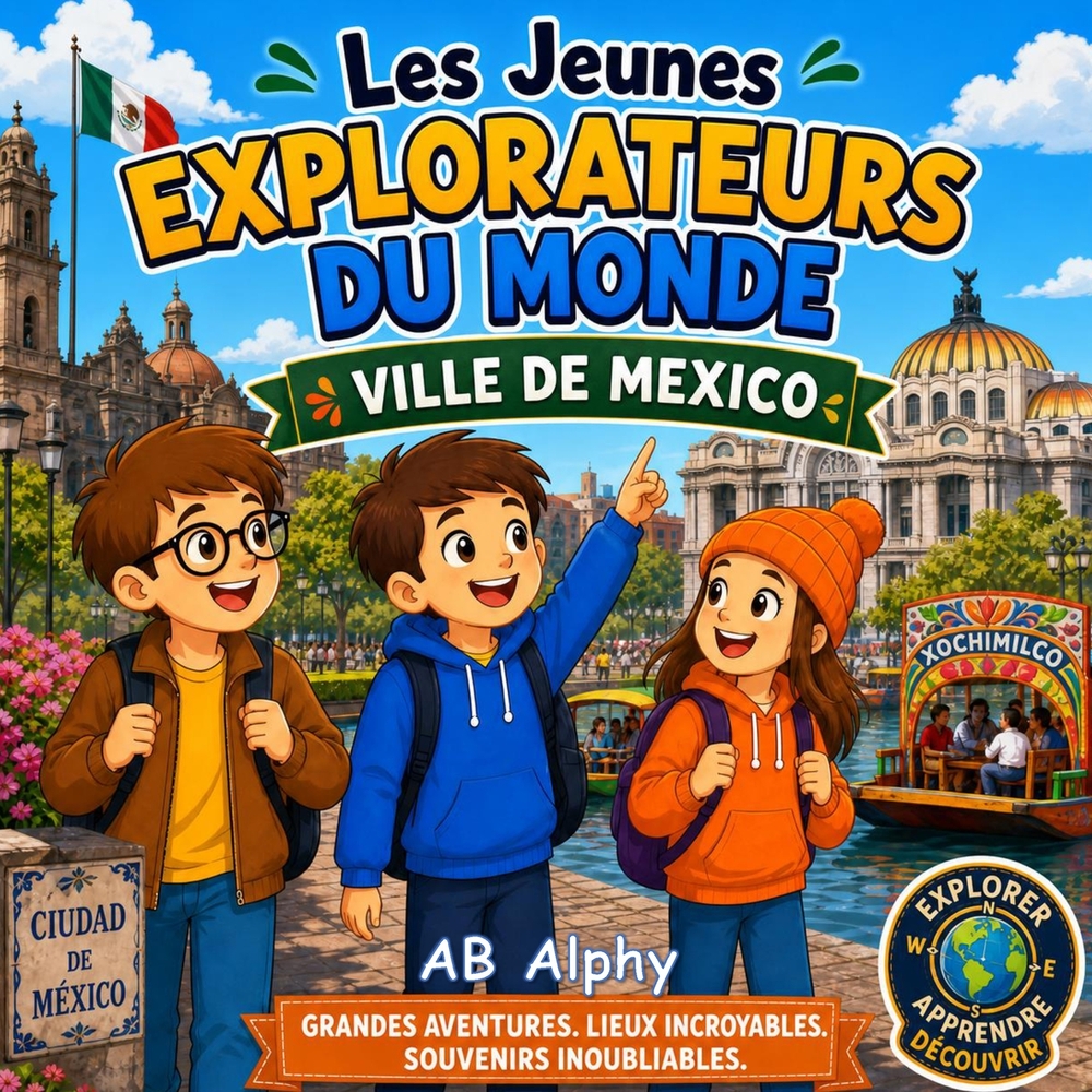 Les Jeunes Explorateurs du Monde: Santiago: À la découverte du Chili avec Nora, Max et Leo cover