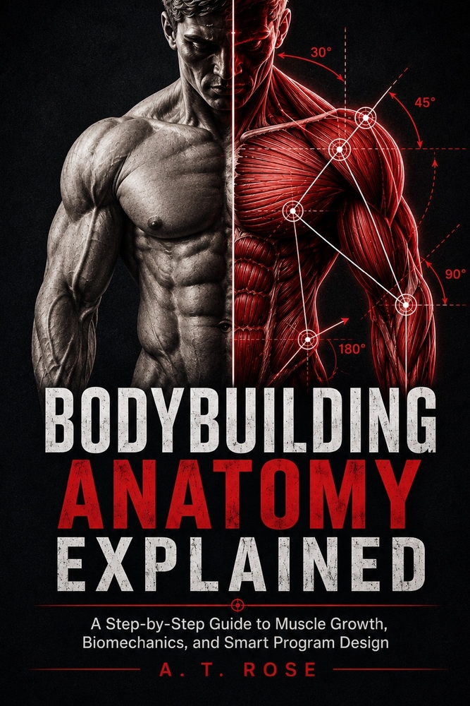 Bodybuilding Anatomy Explained: A Step-by-Step Guide to Muscle Growth, Biomechanics, and Smart Program Design cover