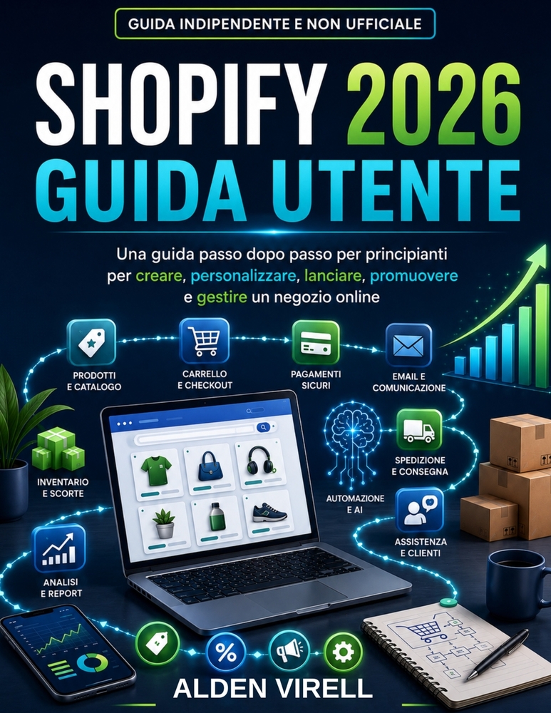 Guida per l'utente di Shopify 2026 cover