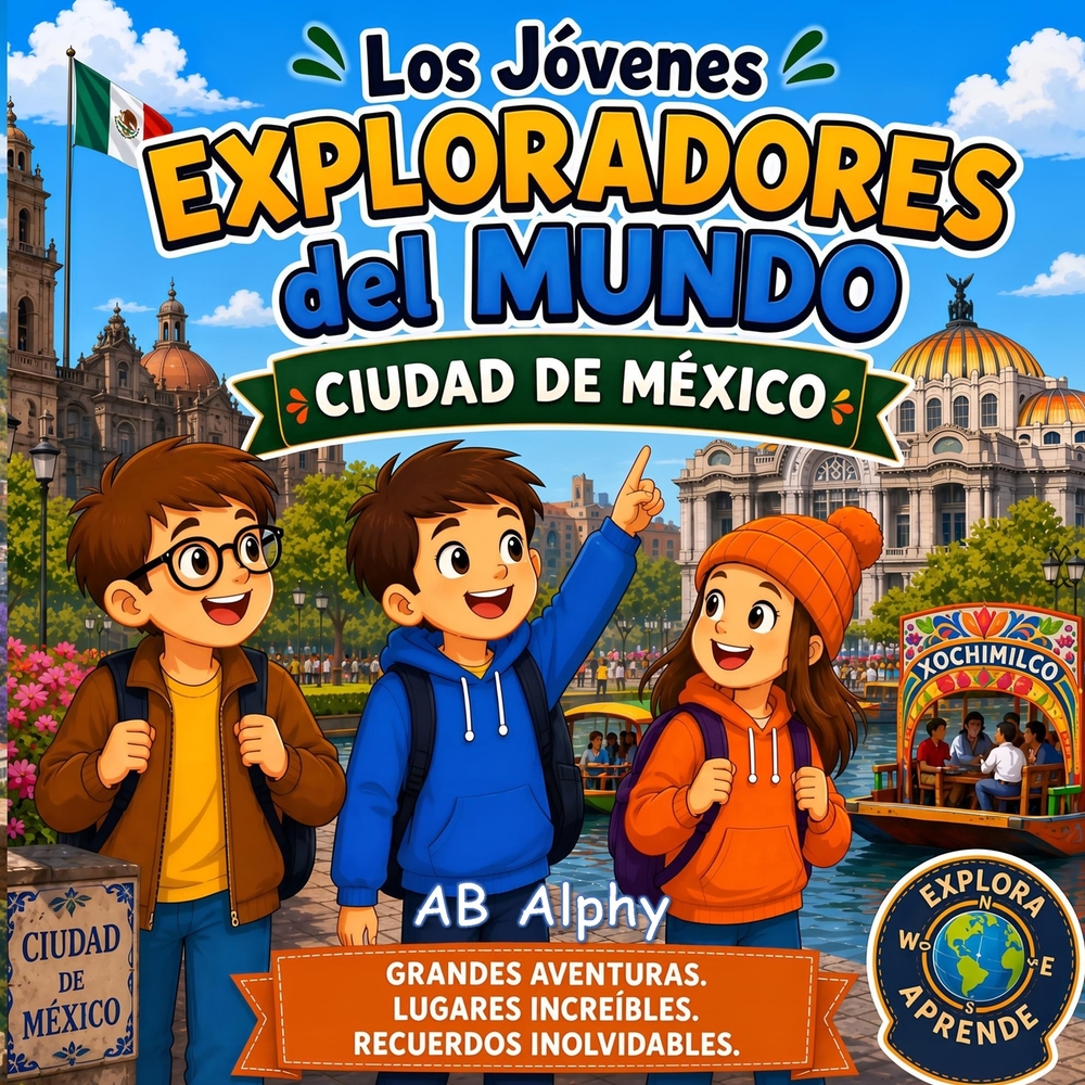 Los Jóvenes Exploradores del Mundo: Santiago: Descubriendo Chile con Nora, Max y Leo cover
