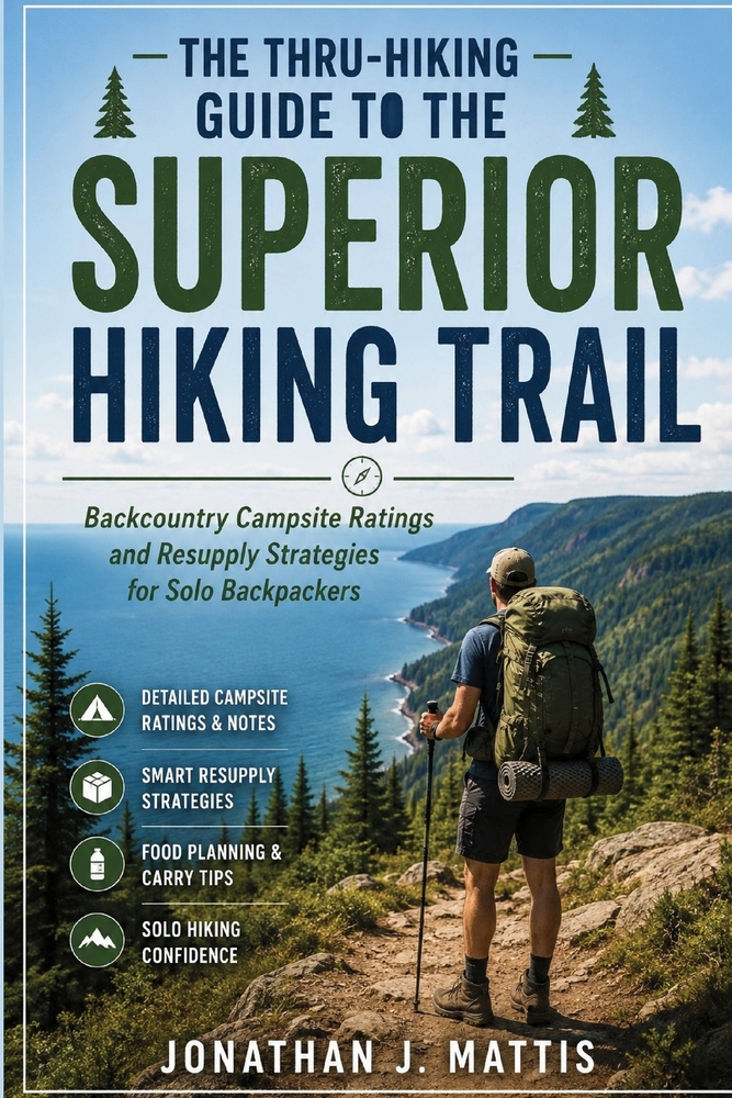 The Thru-Hiking Guide to the Superior Hiking Trail: Backcountry Campsite Ratings and Resupply Strategies for Solo Backpackers cover