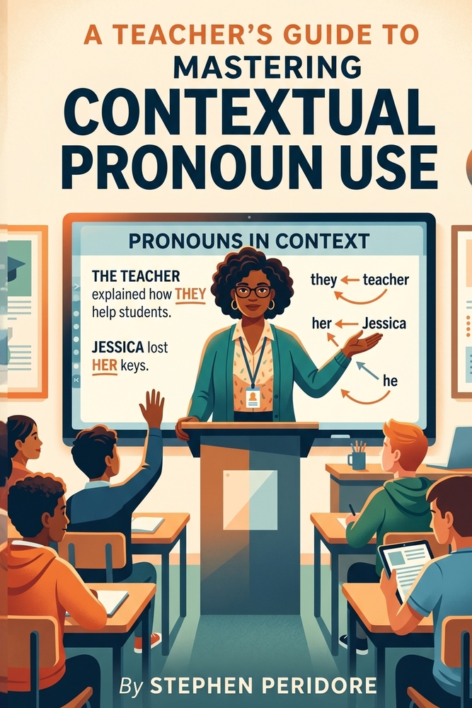A Teacher's Guide to Mastering Contextual Pronoun Use cover