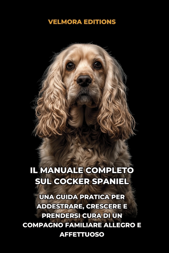 Il Manuale Completo sul Cocker Spaniel: Una Guida Pratica per Addestrare, Crescere e Prendersi Cura di un Compagno Familiare Allegro e Affettuoso cover