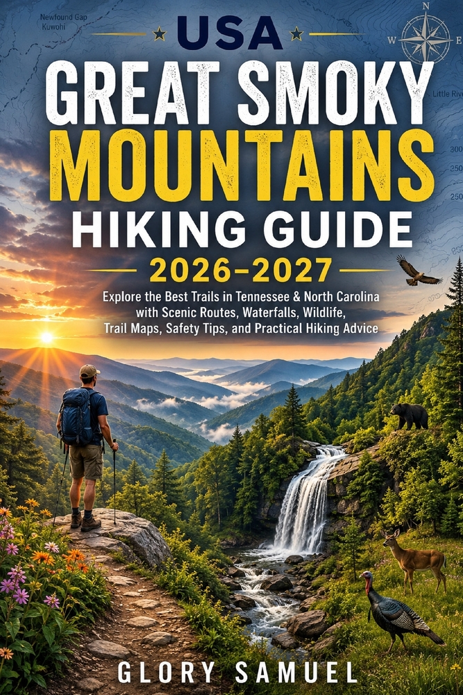 USA Great Smoky Mountains Hiking Guide 2026-2027: Explore the Best Trails in Tennessee & North Carolina with Scenic Routes, Waterfalls, Wildlife, Trai cover