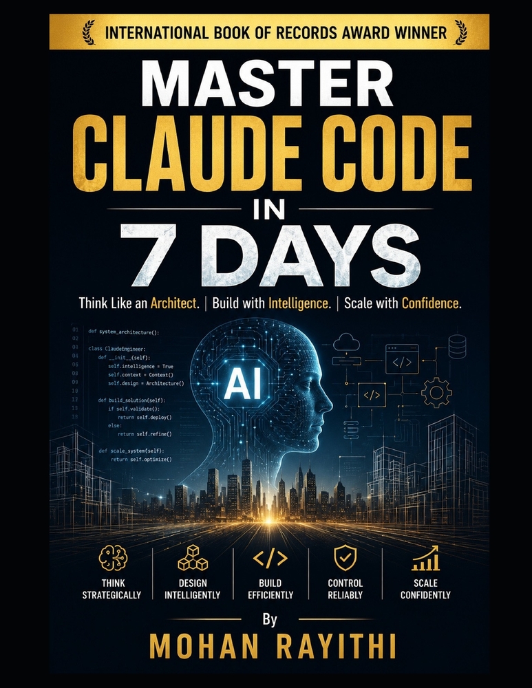 Master Claude Code in 7 Days: Think Like an Architect. Build with Intelligence. Scale with Confidence. cover