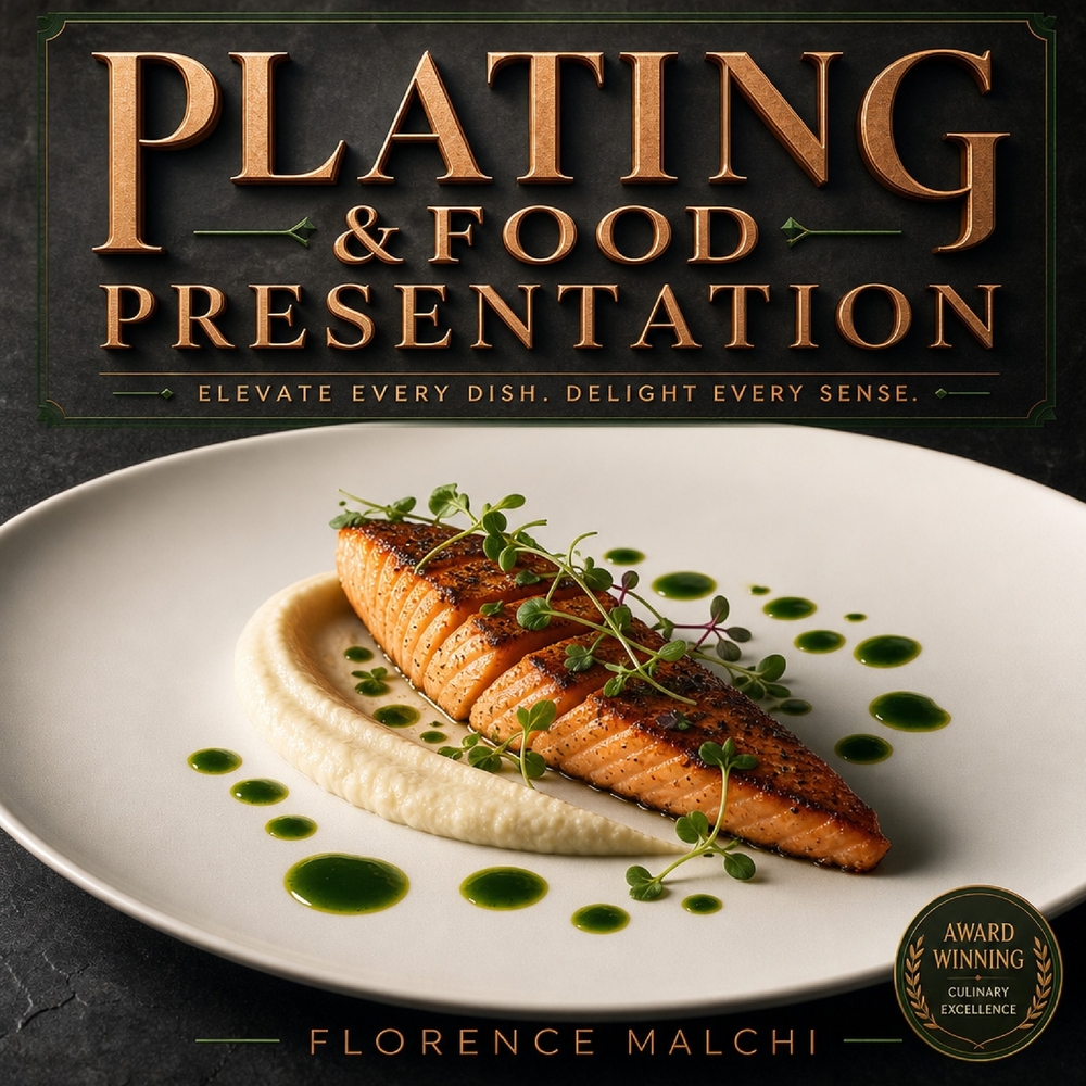 Plating & Food Presentation: The Art of the Plate: Master Professional Food Presentation, Plating Techniques, and Visual Balance for Everyday Meals cover