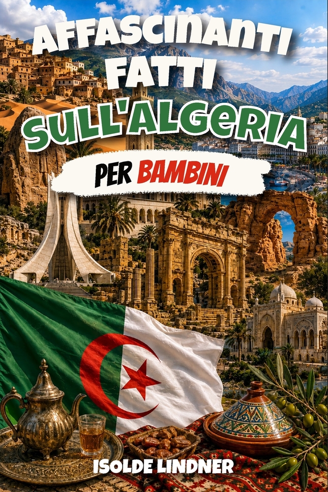 Affascinanti fatti sull'Algeria per bambini intelligenti: Scopri il deserto del Sahara, le città antiche, la fauna selvatica straordinaria e la ricca cover