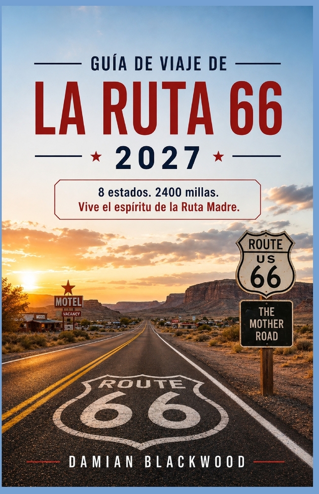Guía de Viaje de la Ruta 66 2027: 8 estados. 2400 millas. Vive el espíritu de la Ruta Madre. cover