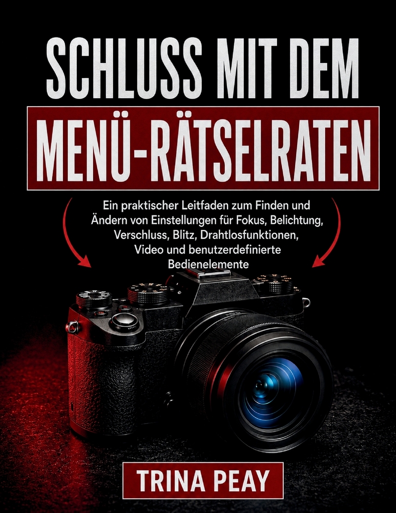 Schluss Mit Dem Menü-Rätselraten: Ein praktischer Leitfaden zum Finden und Ändern von Einstellungen für Fokus, Belichtung, Verschluss, Blitz, Drahtlos cover