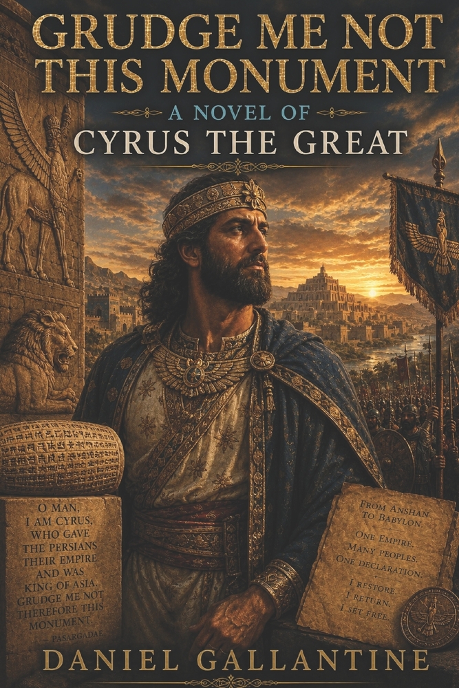 Grudge Me Not This Monument: A Novel of Cyrus the Great cover