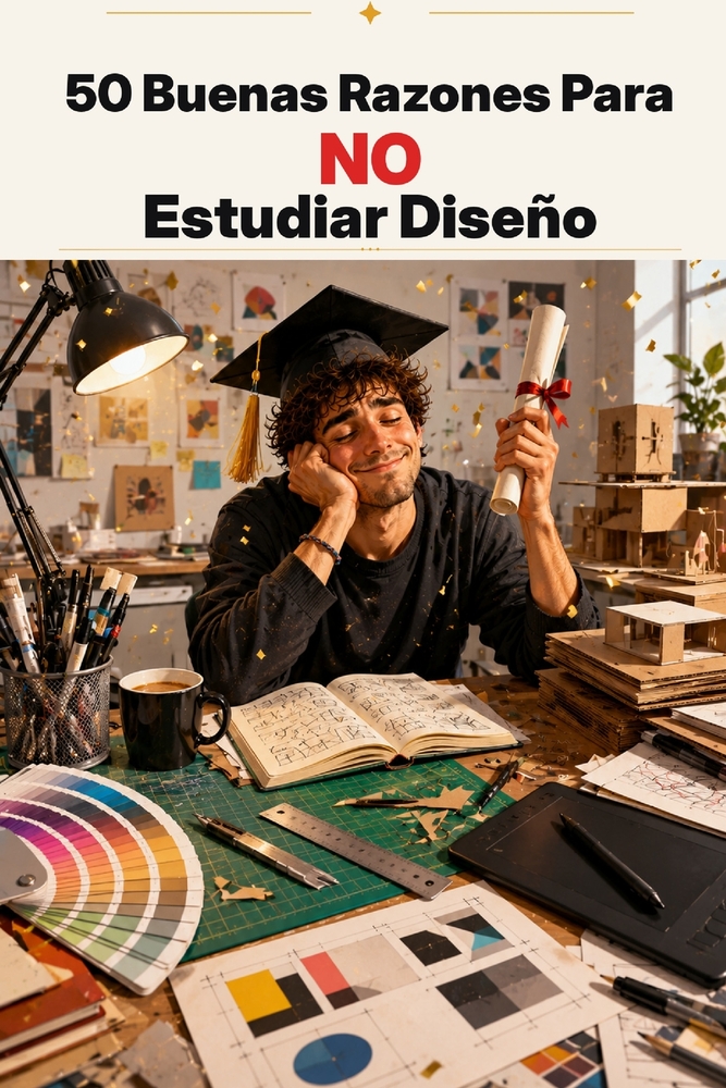 50 Buenas Razones Para NO Estudiar Diseño cover