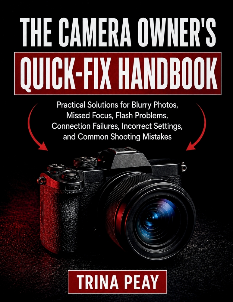 The Camera Owner's Quick-Fix Handbook: Practical Solutions for Blurry Photos, Missed Focus, Flash Problems, Connection Failures, Incorrect Settings, a cover