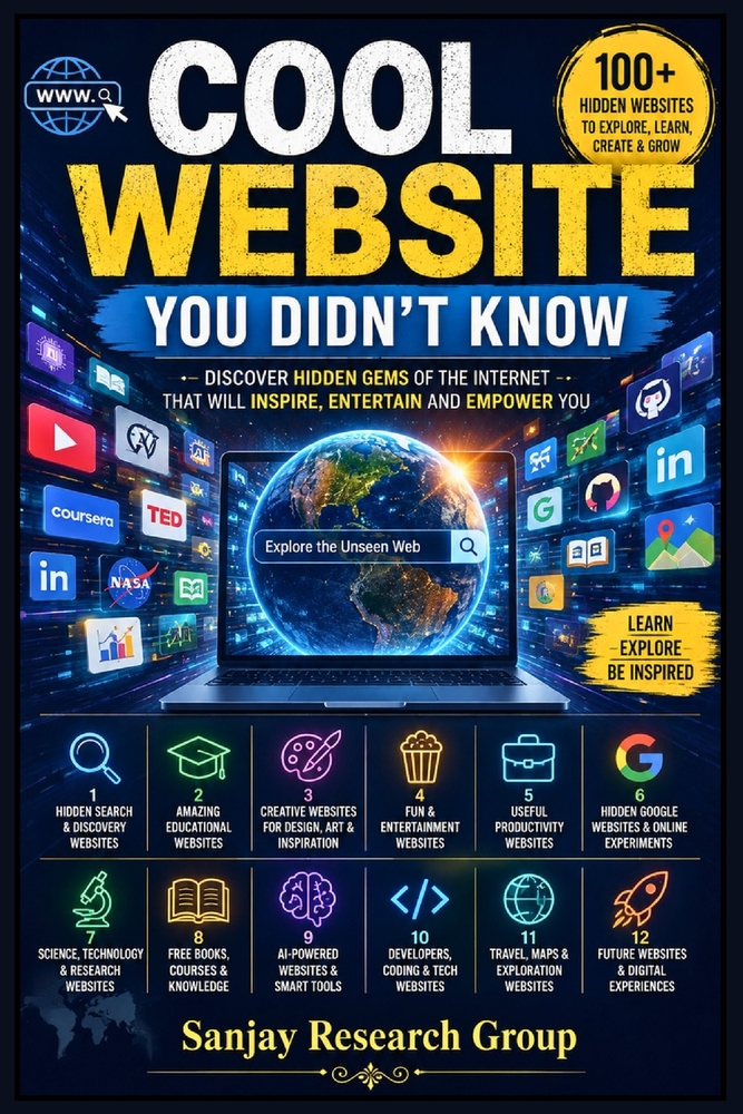 Cool Websites You Didn't Know: Discover Hidden Gems of The Internet That will Inspire, Entertain and Empower You cover
