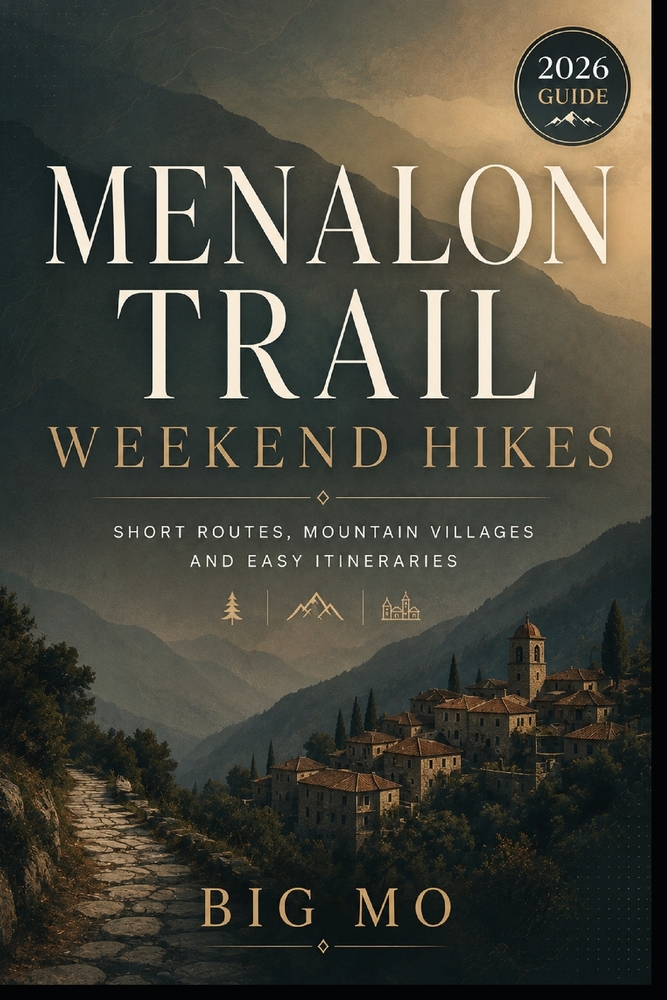 Menalon Trail Weekend Hikes: Short Routes, Mountain Villages and Easy Itineraries cover