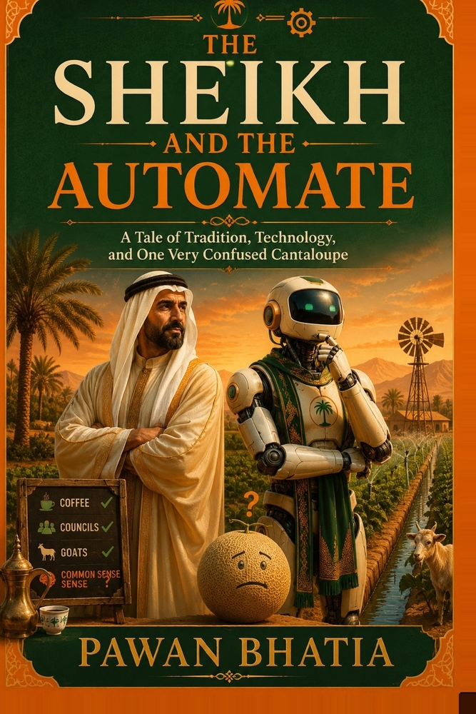 The Sheikh and the Automate: A Tale of Tradition, Technology, and One Very Confused Cantaloupe cover