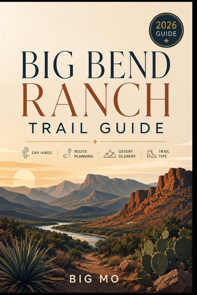 Big Bend Ranch Trail Guide: Day Hikes, Route Planning, Desert Scenery and Trail Tips cover