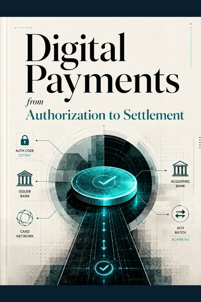 Digital Payments from Authorization to Settlement: Cards, ACH, tokens, chargebacks, and reconciliation cover