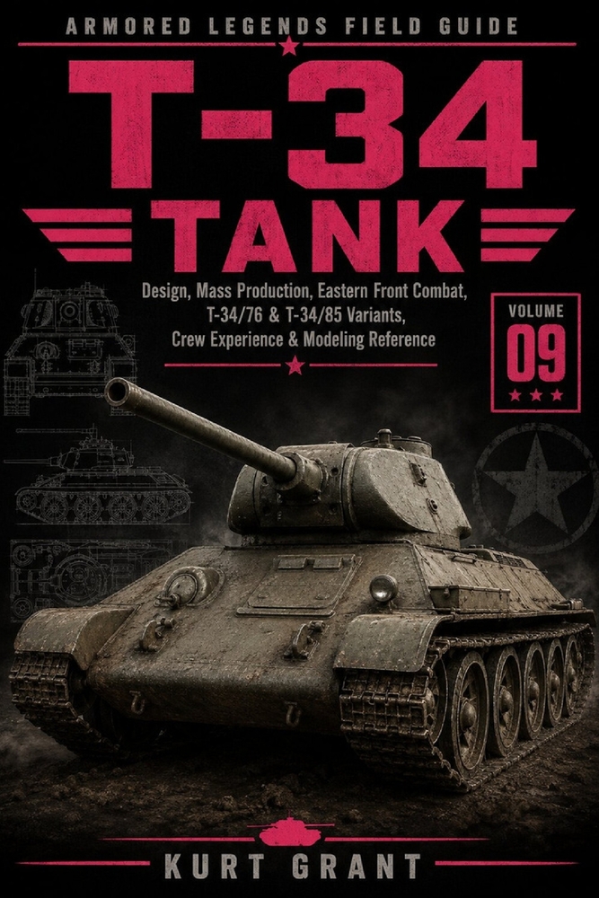 T-34 Tank: Design, Mass Production, Eastern Front Combat, T-34/76 & T-34/85 Variants, Crew Experience & Modeling Reference cover