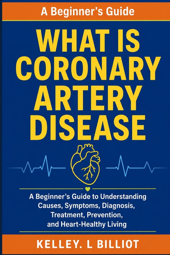 What Is Coronary Artery Disease: A Beginner's Guide to Understanding Causes, Symptoms, Diagnosis, Treatment, Prevention, and Heart-Healthy Living cover