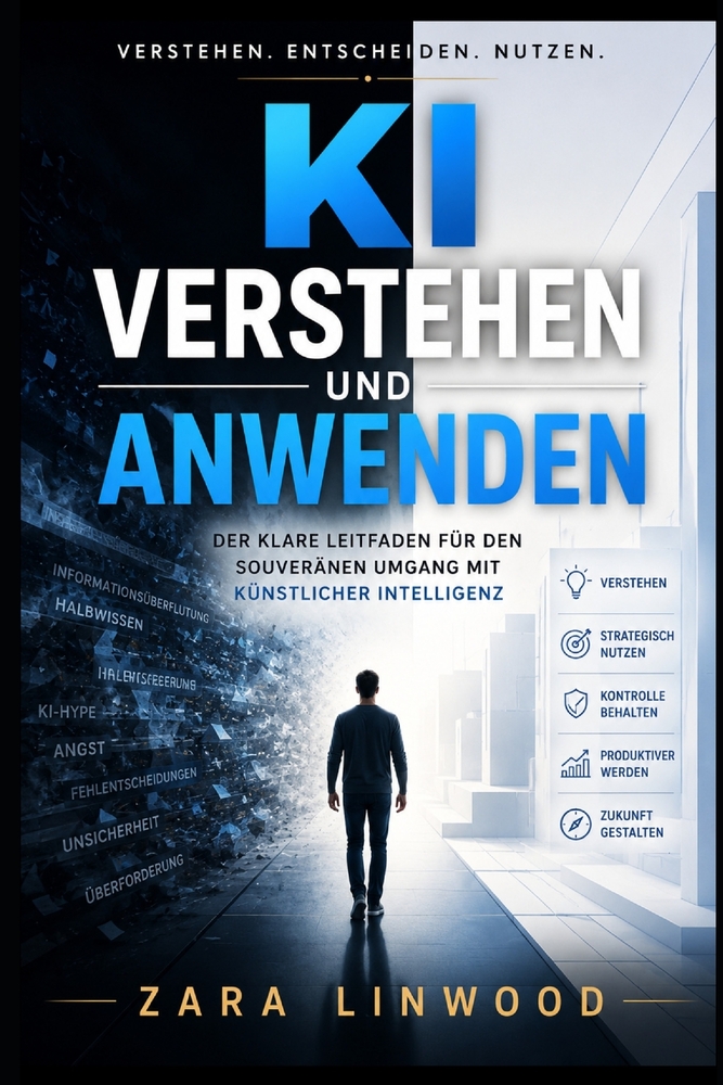 KI Verstehen Und Anwenden: Der klare Leitfaden für den souveränen Umgang mit künstlicher Intelligenz cover
