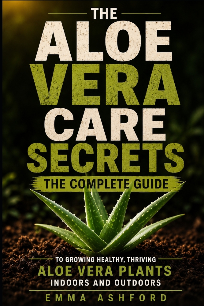 Aloe Vera Care Secrets: The Complete Guide to Growing Healthy, Thriving Aloe Vera Plants Indoors and Outdoors cover