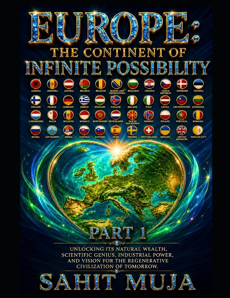 Europe: THE CONTINENT OF INFINITE POSSIBILITY PART 2: Unlocking Its Natural Wealth, Scientific Genius, Industrial Power, and Vision for the Regenerati cover