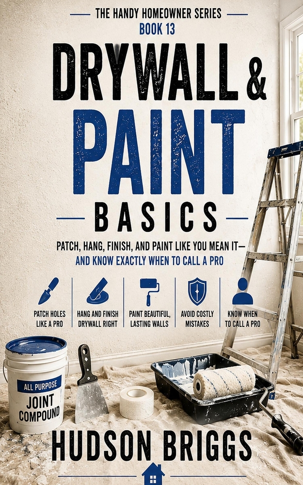 Drywall & Paint Basics: Patch, Hang, Finish, and Paint Like You Mean It - and Know Exactly When to Call a Pro cover