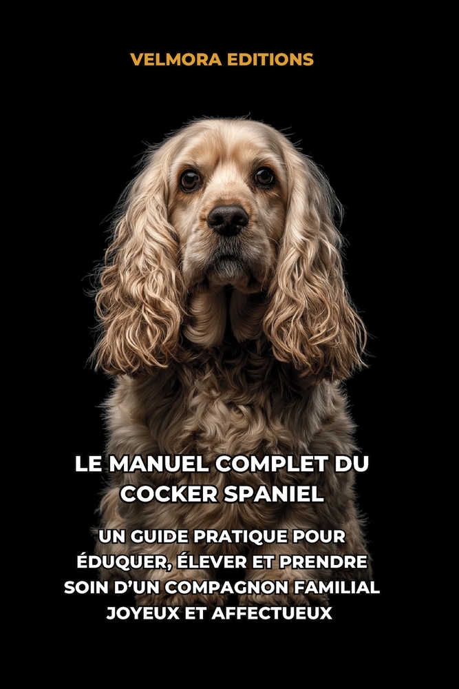 Le Manuel Complet du Cocker Spaniel: Un Guide Pratique pour Éduquer, Élever et Prendre Soin d'un Compagnon Familial Joyeux et Affectueux cover
