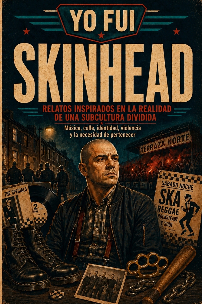 Skinhead: Relatos inspirados en quienes vivieron entre la música, la violencia, el odio y la necesidad de pertenecer cover
