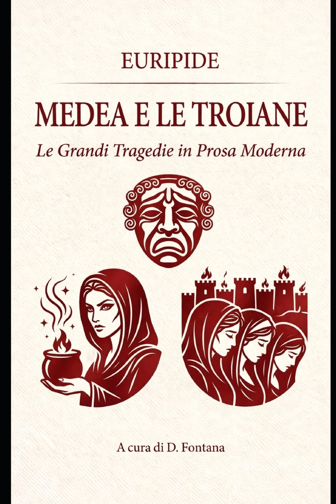 Medea E Le Troiane Di Euripide: Le Grandi Tragedie in Prosa Moderna cover
