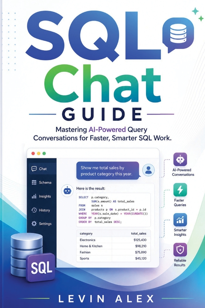 SQL Chat GUIDE: Mastering AI-Powered Query Conversations for Faster, Smarter SQL Work cover