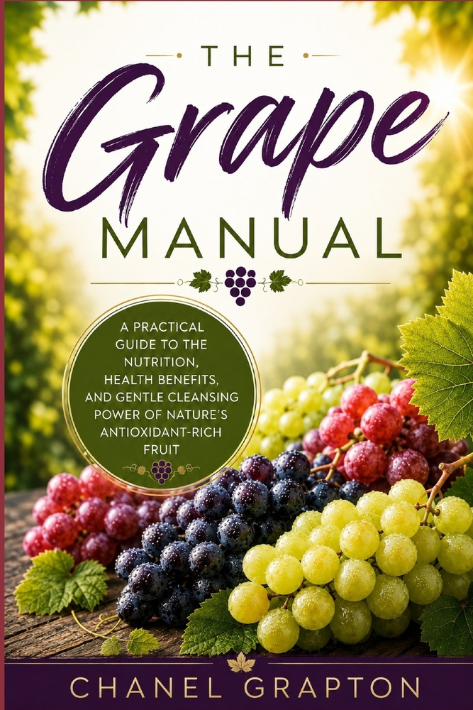 The Grape Manual: A Practical Guide to the Nutrition, Health Benefits, and Gentle Cleansing Power of Nature's Antioxidant-Rich Fruit cover