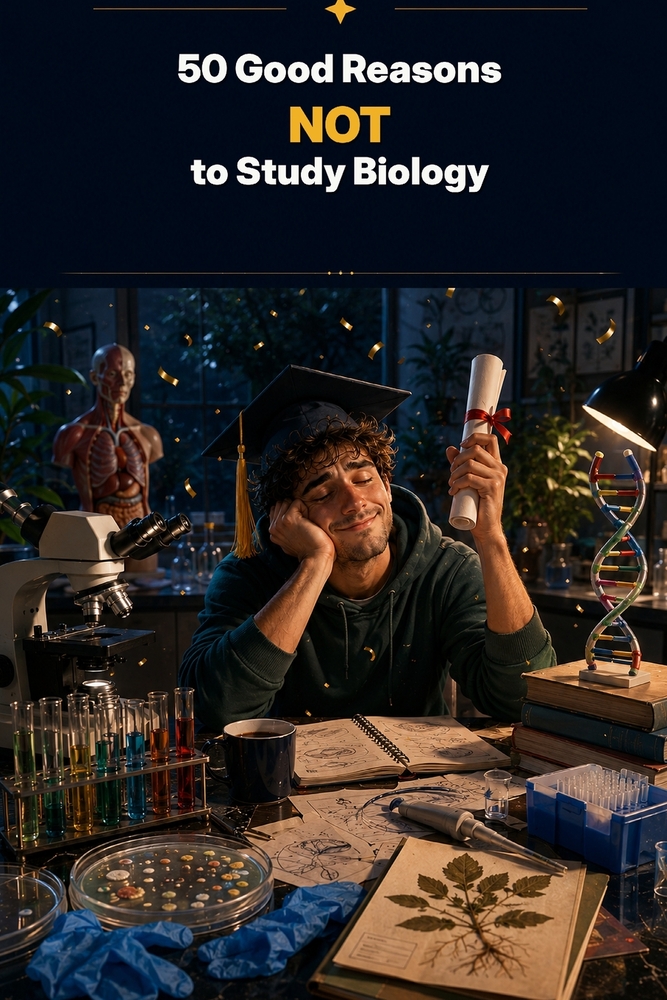 50 Good Reasons NOT to Study Biology cover