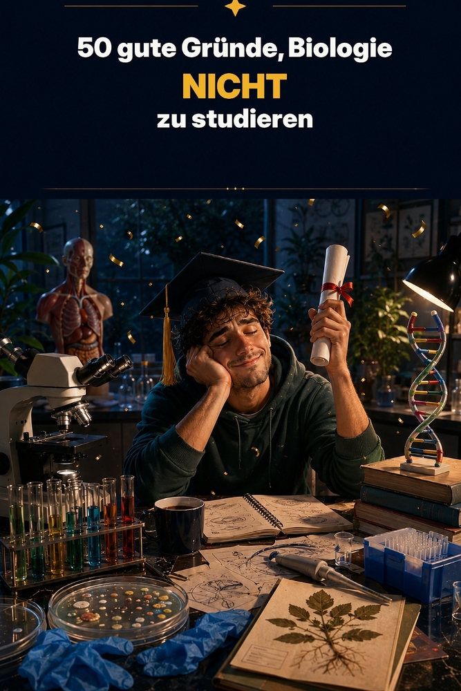 50 gute Gründe, Biologie NICHT zu studieren cover