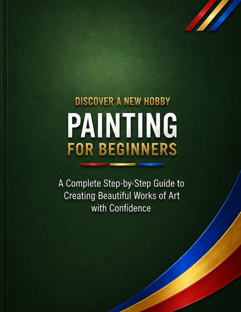 Painting for Beginners: A Complete Step-by-Step Guide to Creating Beautiful Works of Art with Confidence cover