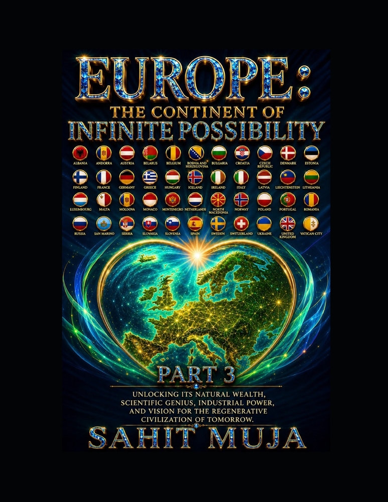 Europe: THE CONTINENT OF INFINITE POSSIBILITY PART 2: Unlocking Its Natural Wealth, Scientific Genius, Industrial Power, and Vision for the Regenerati cover