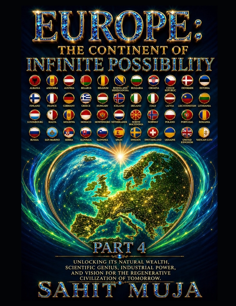 Europe: THE CONTINENT OF INFINITE POSSIBILITY PART 2: Unlocking Its Natural Wealth, Scientific Genius, Industrial Power, and Vision for the Regenerati cover