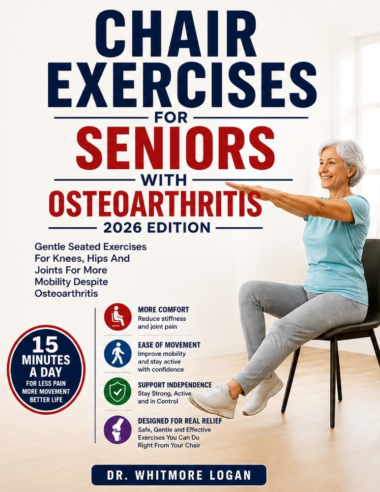 Chair Exercises for Seniors with Osteoarthritis 2026 Edition: Gentle Seated Exercises For Knees, Hips And Joints For More Mobility Despite Osteoarthri cover