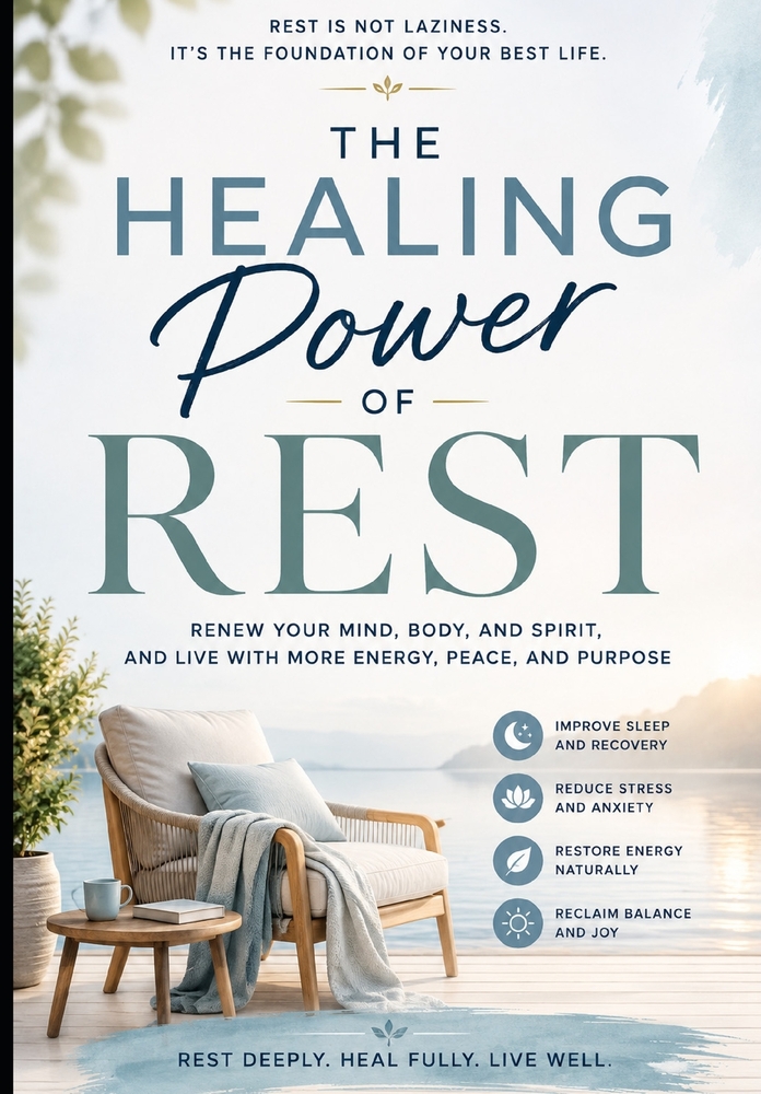 The Healing Power of Rest: How Restores Your Energy, Reduces Stress, and Reconnects You With a Healthier Life cover