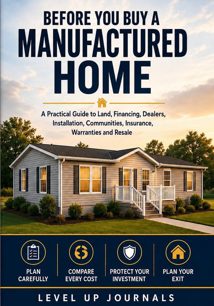 Before You Buy a Manufactured Home: A Practical Guide to Land, Financing, Dealers, Installation, Communities, Insurance, Warranties and Resale cover