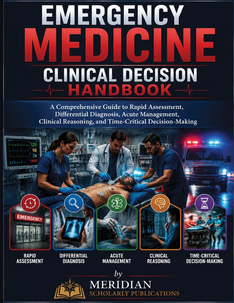 Emergency Medicine Clinical Decision Handbook: A Comprehensive Guide to Rapid Assessment, Differential Diagnosis, Acute Management, Clinical Reasoning cover