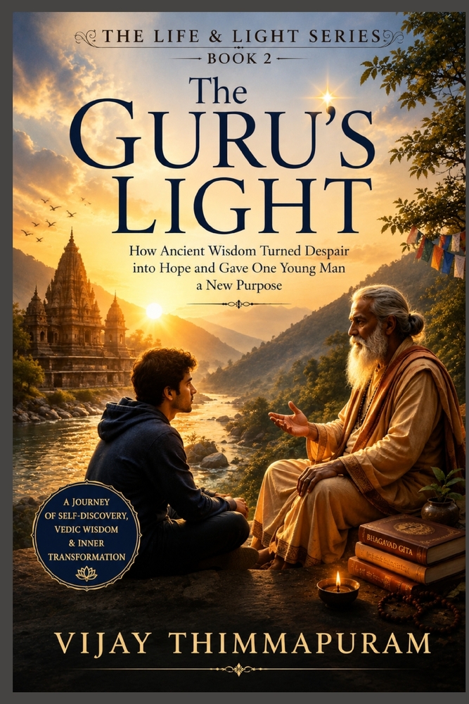The Guru's Light: How Ancient Wisdom Turned Despair into Hope and Gave One Young Man a New Purpose cover