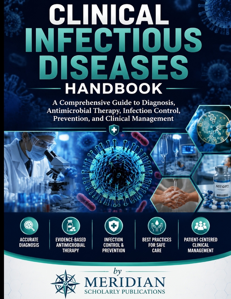 Clinical Infectious Diseases Handbook: A Comprehensive Guide to Diagnosis, Antimicrobial Therapy, Infection Control, Prevention, and Clinical Manageme cover