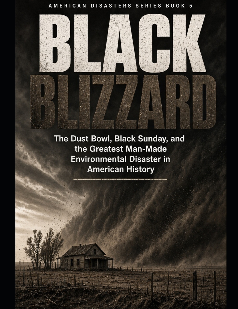 Black Blizzard: The Dust Bowl, Black Sunday, and the Greatest Man-Made Environmental Disaster in American History Series Name: American Disasters Seri cover