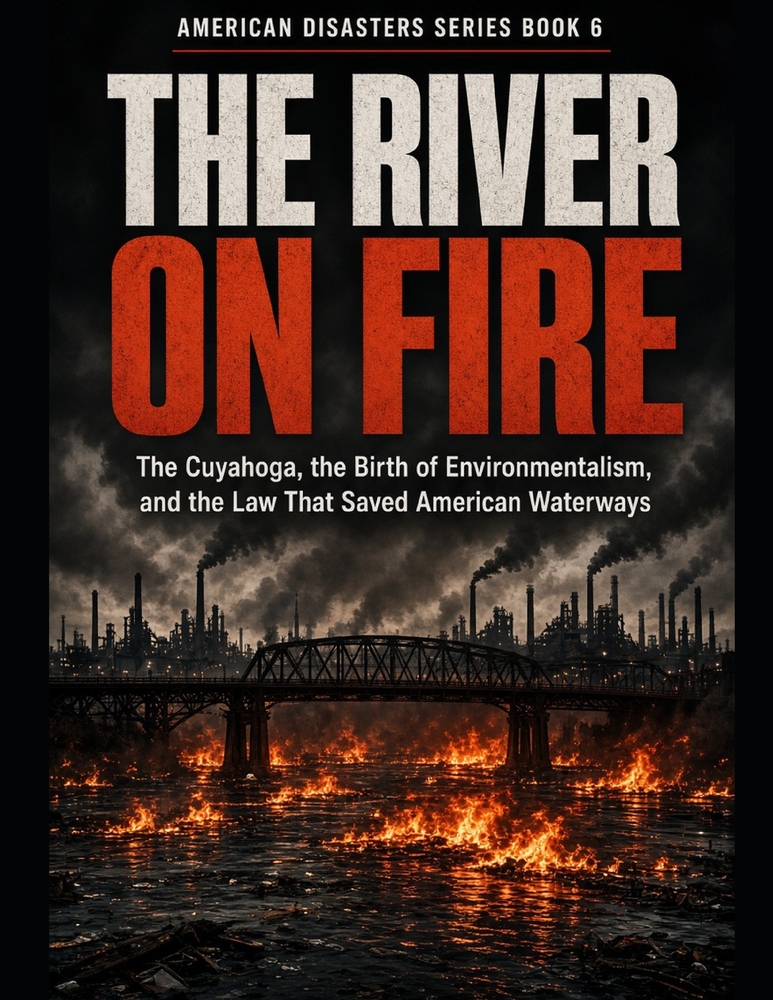 The River on Fire: The Cuyahoga, the Birth of Environmentalism, and the Law That Saved American Waterways Series Name: American Disasters Series Numbe cover
