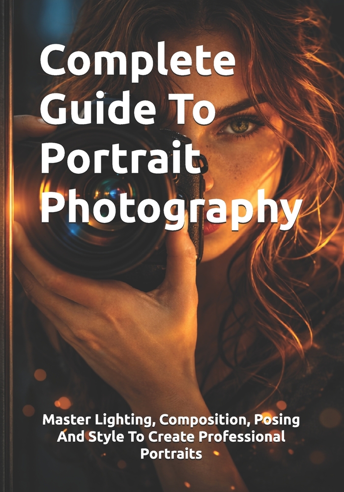 Complete Guide To Portrait Photography: Master Lighting, Composition, Posing And Style To Create Professional Portraits cover