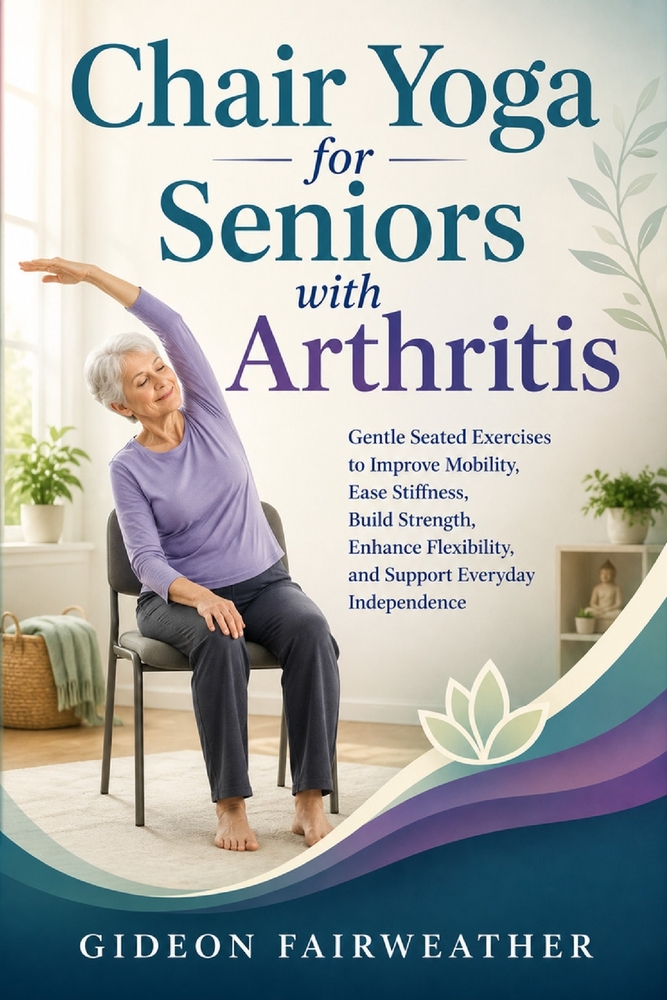 Chair Yoga for Seniors with Arthritis: Gentle Seated Exercises to Improve Mobility, Ease Stiffness, Build Strength, Enhance Flexibility, and Support E cover