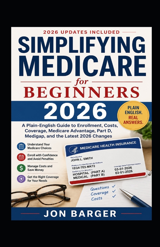 Simplifying Medicare For Beginners: A Plain-English Guide to Enrollment, Costs, Coverage, Medicare Advantage, Part D, Medigap, and the Latest Changes cover