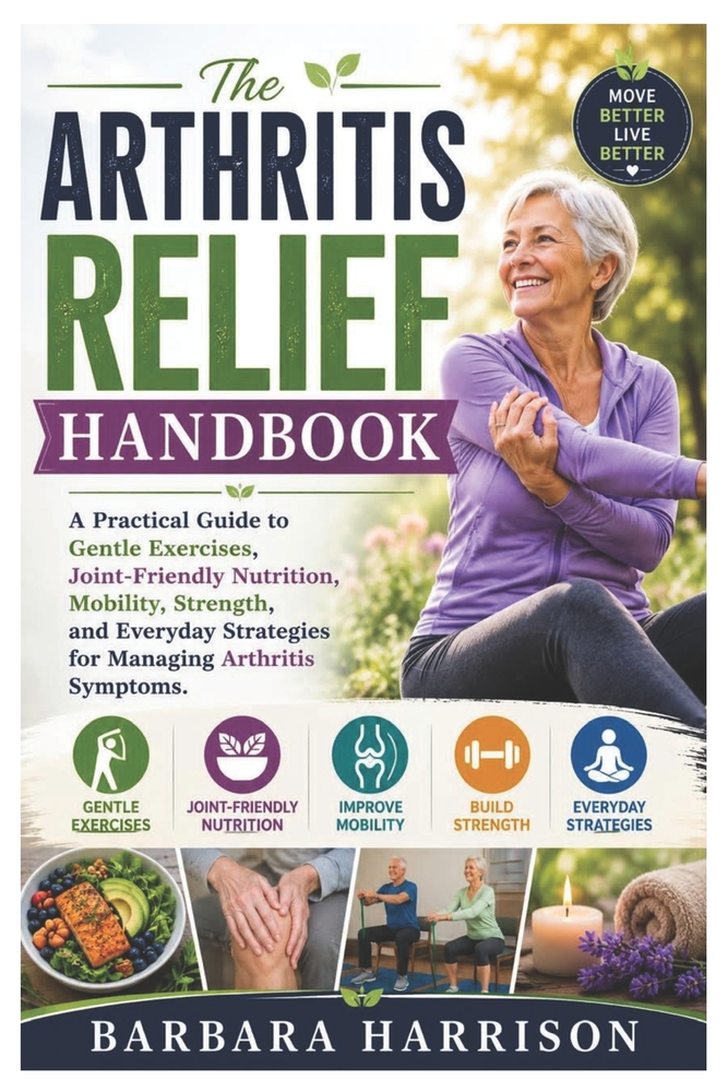 The Arthritis Relief Handbook: A Practical Guide to Gentle Exercises, Joint-Friendly Nutrition, Mobility, Strength, and Everyday Strategies for Managi cover
